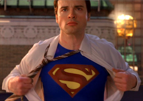  finale soared as the Man of Steel in his super suit at long last